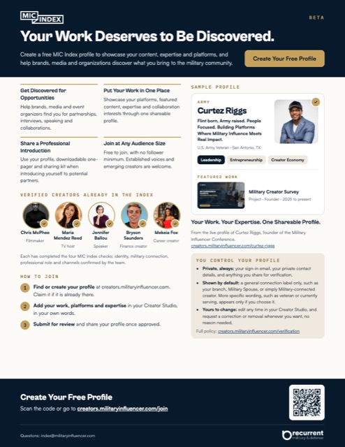 One-pager preview