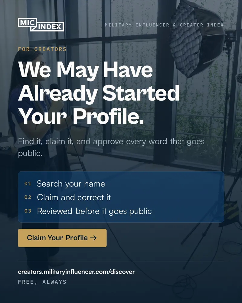 claim your profile, Portrait
